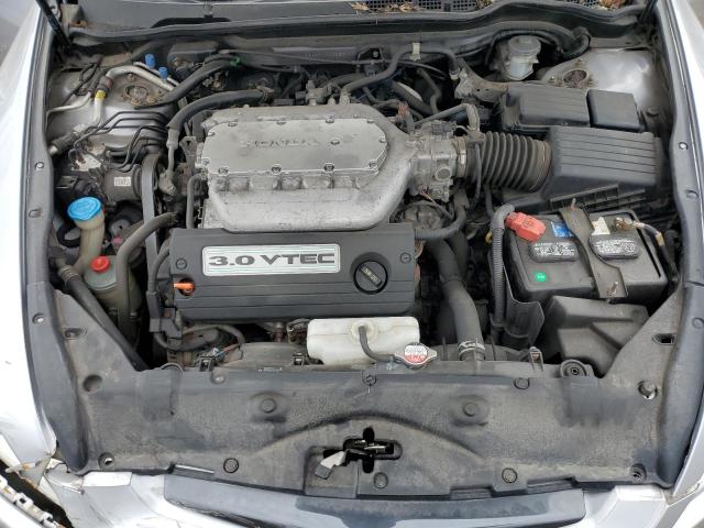 1HGCM82685A000557 - 2005 HONDA ACCORD EX SILVER photo 11