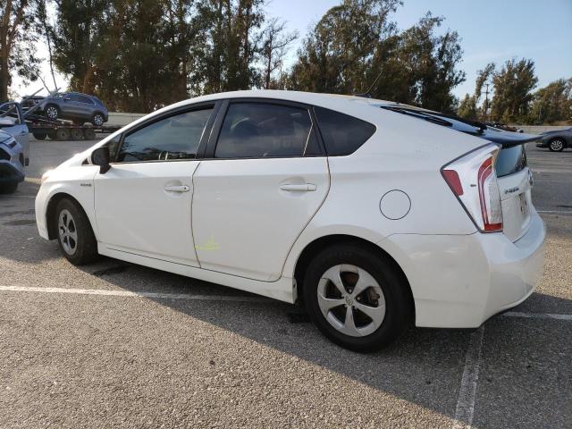 JTDKN3DU4C5477322 - 2012 TOYOTA PRIUS WHITE photo 2