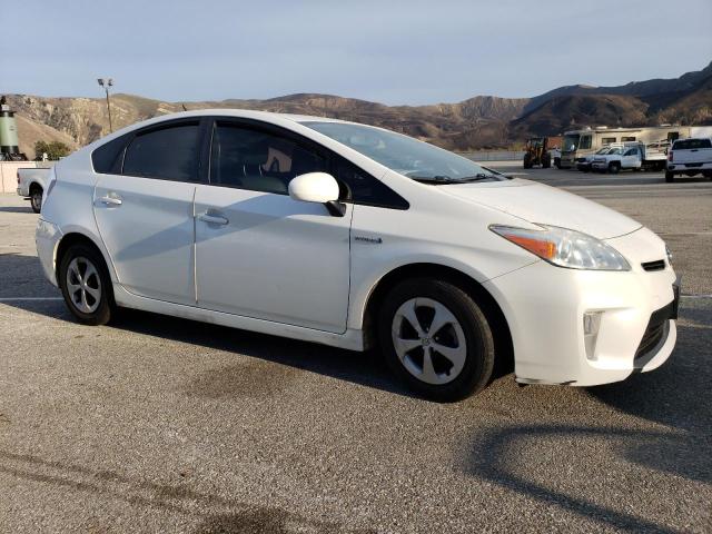 JTDKN3DU4C5477322 - 2012 TOYOTA PRIUS WHITE photo 4