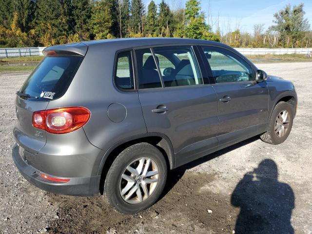 WVGBV7AX9BW513693 - 2011 VOLKSWAGEN TIGUAN S GRAY photo 3