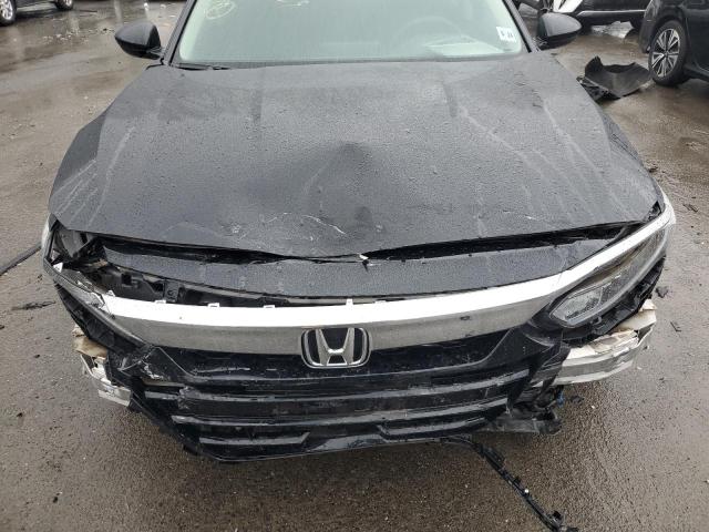 1HGCV1F16KA105824 - 2019 HONDA ACCORD LX BLACK photo 11