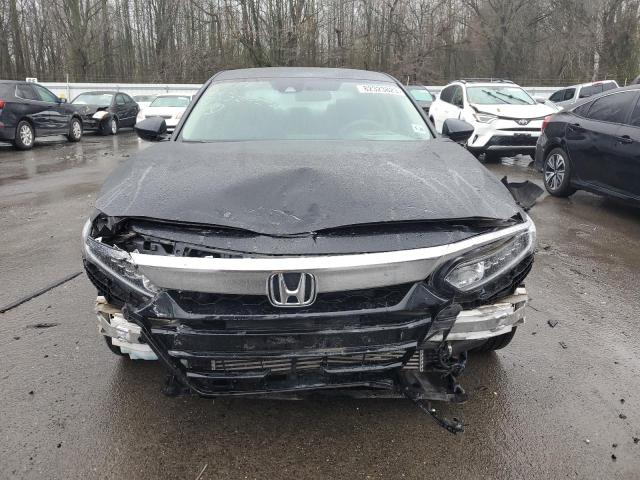 1HGCV1F16KA105824 - 2019 HONDA ACCORD LX BLACK photo 5