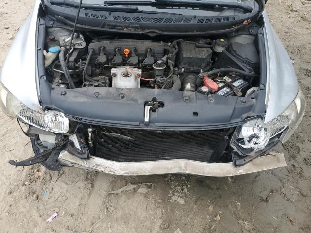 2HGFG1B68BH509590 - 2011 HONDA CIVIC LX SILVER photo 11