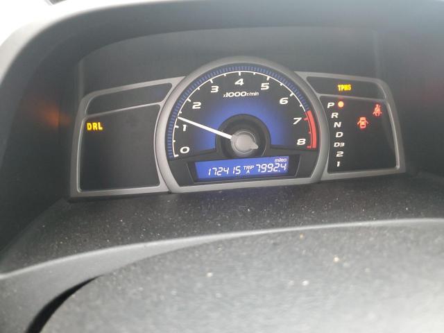 2HGFG1B68BH509590 - 2011 HONDA CIVIC LX SILVER photo 9