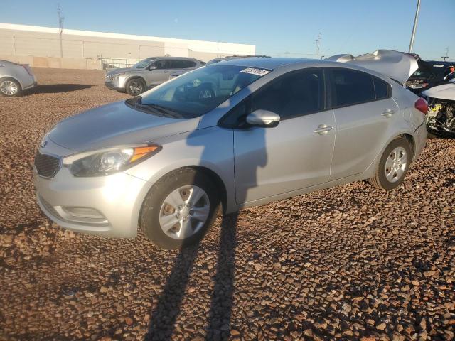 KNAFK4A66E5139491 - 2014 KIA FORTE LX SILVER photo 1