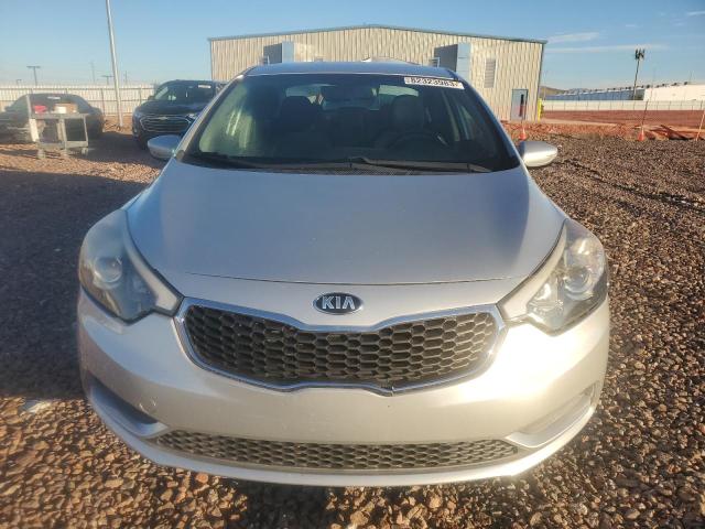 KNAFK4A66E5139491 - 2014 KIA FORTE LX SILVER photo 5