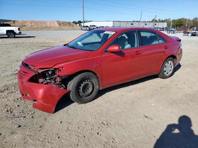 4T1BE46K97U018389 - 2007 TOYOTA CAMRY CE RED photo 1