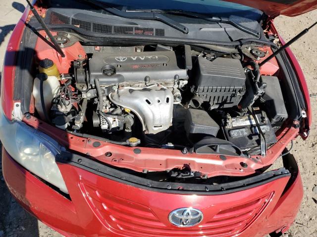 4T1BE46K97U018389 - 2007 TOYOTA CAMRY CE RED photo 11