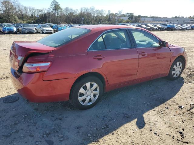 4T1BE46K97U018389 - 2007 TOYOTA CAMRY CE RED photo 3