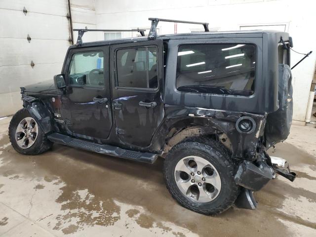 1C4HJWEG2HL698324 - 2017 JEEP WRANGLER U SAHARA BLACK photo 2