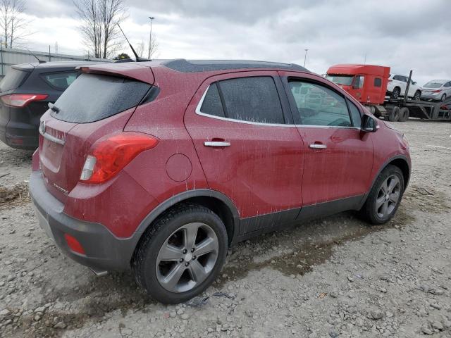 KL4CJGSBXEB545551 - 2014 BUICK ENCORE MAROON photo 3