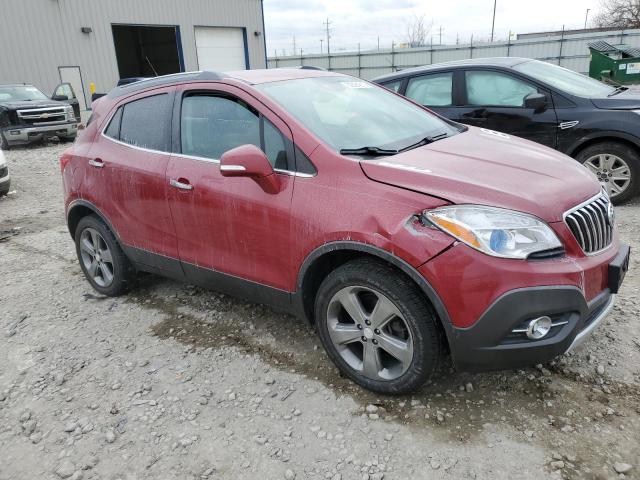 KL4CJGSBXEB545551 - 2014 BUICK ENCORE MAROON photo 4