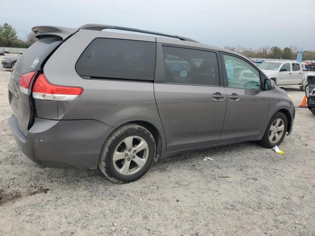 5TDKK3DC4ES430854 - 2014 TOYOTA SIENNA LE CHARCOAL photo 3