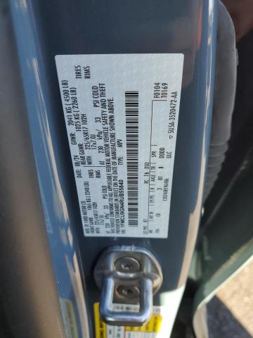 1FMCU9GN4RUB55840 - 2024 FORD ESCAPE ACTIVE GRAY photo 12