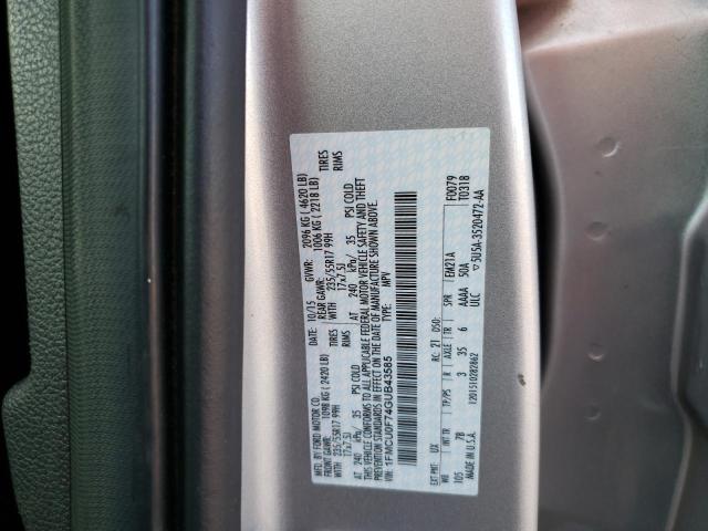 1FMCU0F74GUB43585 - 2016 FORD ESCAPE S SILVER photo 12