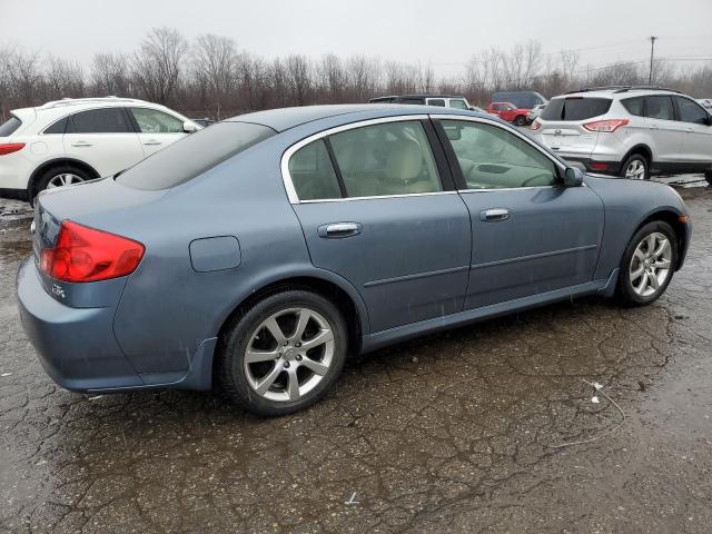 JNKCV51F96M605701 - 2006 INFINITI G35 BLUE photo 3