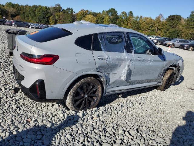 5UX33DT0XR9X06293 - 2024 BMW X4 XDRIVE30I SILVER photo 3