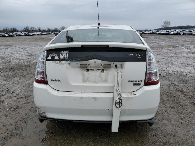 JTDKB20U677598842 - 2007 TOYOTA PRIUS WHITE photo 6