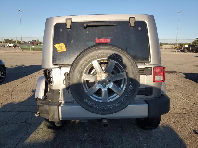 1C4BJWEG8FL520713 - 2015 JEEP WRANGLER U SAHARA 银色 照片 6