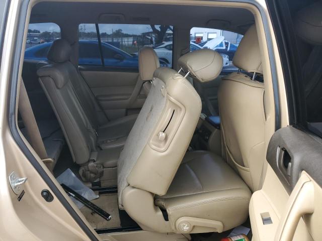 5TDZK3EH4AS013320 - 2010 TOYOTA HIGHLANDER GOLD photo 11
