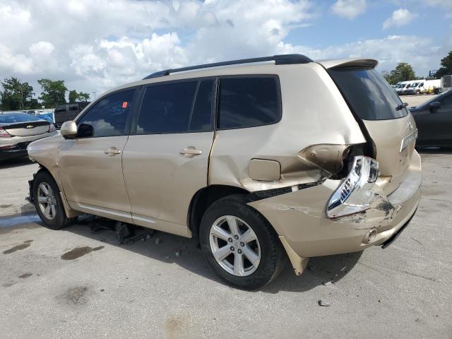5TDZK3EH4AS013320 - 2010 TOYOTA HIGHLANDER GOLD photo 2
