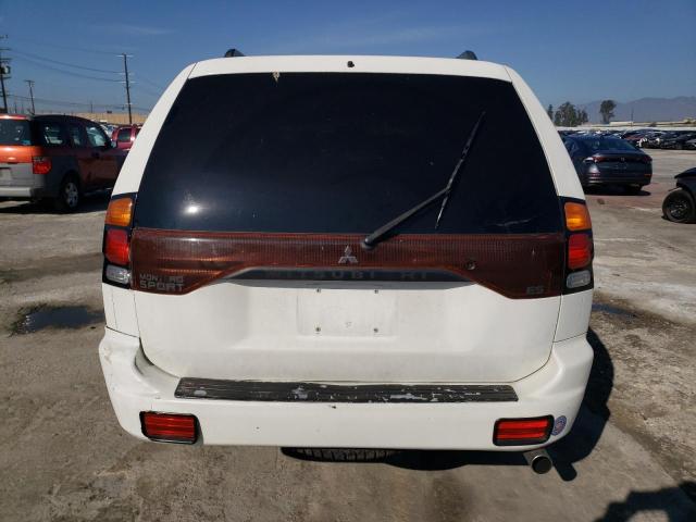 JA4LS21H92J052385 - 2002 MITSUBISHI MONTERO SPORT ES WHITE photo 6