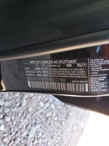 WDDHF8HB0BA432788 - 2011 MERCEDES-BENZ E 350 4MATIC BLACK photo 12