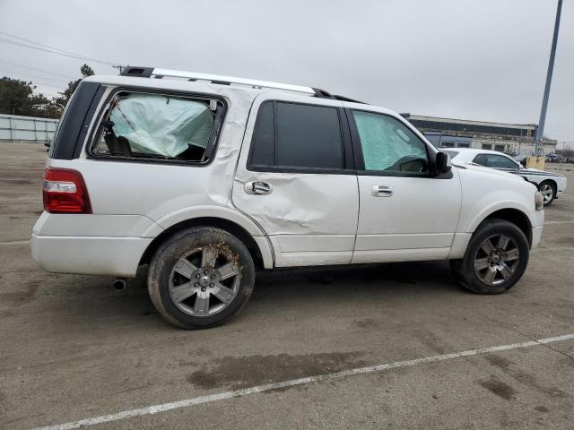 1FMJU2A52AEB60623 - 2010 FORD EXPEDITION LIMITED WHITE photo 3