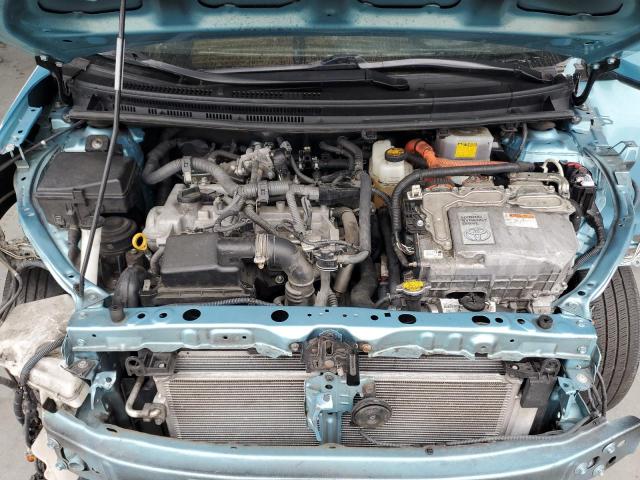 JTDKDTB33D1038747 - 2013 TOYOTA PRIUS C 青绿色 照片 11