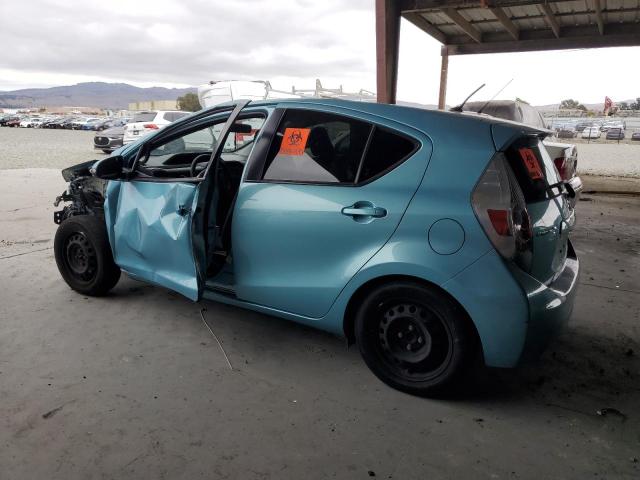 JTDKDTB33D1038747 - 2013 TOYOTA PRIUS C 青绿色 照片 2