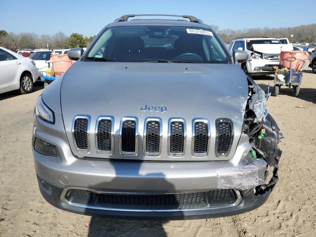 1C4PJLDBXFW580579 - 2015 JEEP CHEROKEE LIMITED SILVER photo 5