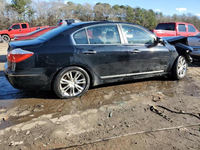 KMHGC46F09U047166 - 2009 HYUNDAI GENESIS 4.6L BLACK photo 3