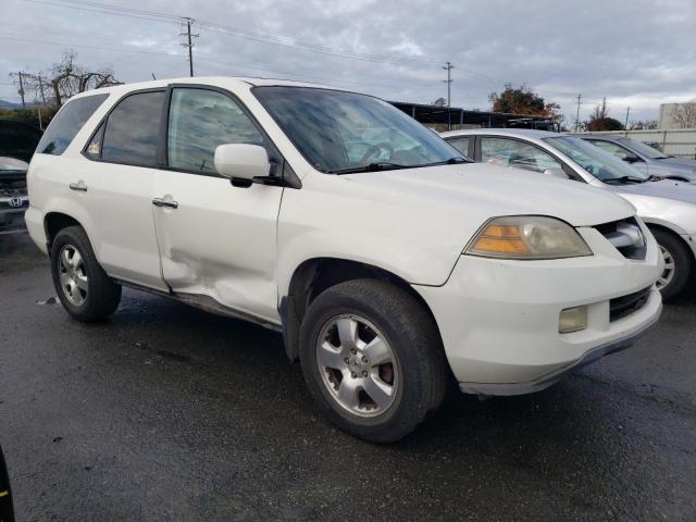 2HNYD18294H504173 - 2004 ACURA MDX WHITE photo 4