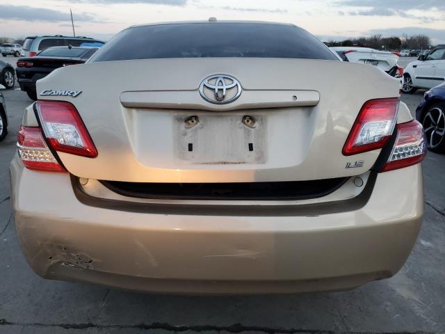 4T1BF3EK1BU225540 - 2011 TOYOTA CAMRY BASE TAN photo 6