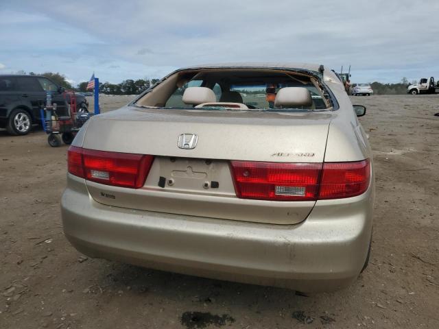 1HGCM56785A073588 - 2005 HONDA ACCORD EX ბეჟი ფოტო 6