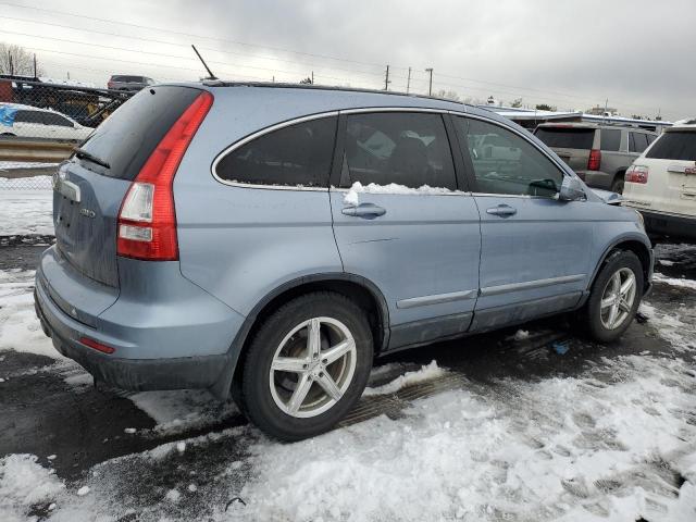 JHLRE4H73BC022760 - 2011 HONDA CR-V EXL BLUE photo 3