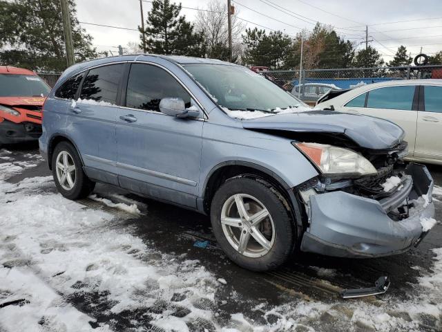 JHLRE4H73BC022760 - 2011 HONDA CR-V EXL BLUE photo 4