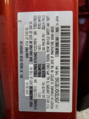 JM3KFBDM2K1661548 - 2019 MAZDA CX-5 GRAND TOURING RED photo 13