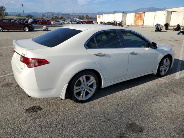 JH4CU4F61BC000139 - 2011 ACURA TSX WHITE photo 3