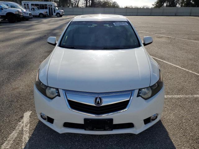 JH4CU4F61BC000139 - 2011 ACURA TSX WHITE photo 5