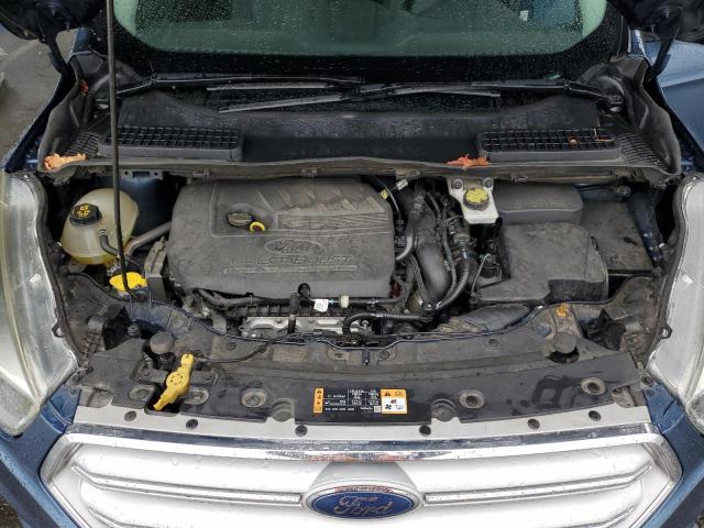 1FMCU9GDXJUA32474 - 2018 FORD ESCAPE SE Mavi foto 11