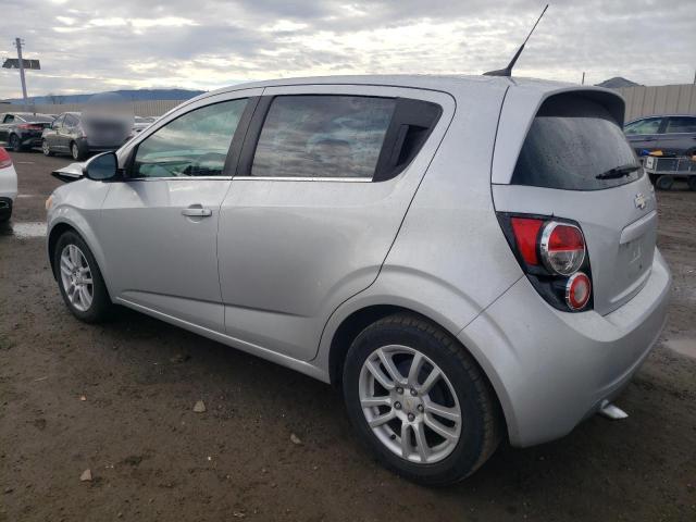 1G1JC6SH6C4121879 - 2012 CHEVROLET SONIC LT SILVER photo 2