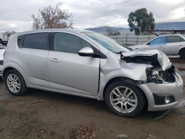 1G1JC6SH6C4121879 - 2012 CHEVROLET SONIC LT SILVER photo 4