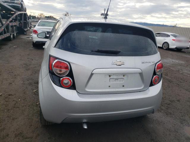 1G1JC6SH6C4121879 - 2012 CHEVROLET SONIC LT SILVER photo 6