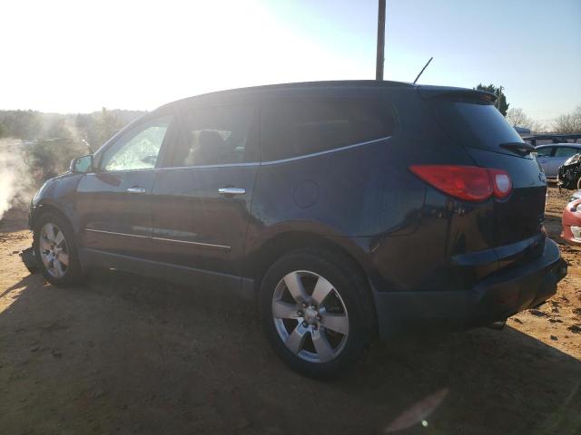 1GNKRLED8BJ174849 - 2011 CHEVROLET TRAVERSE LTZ BLUE photo 2