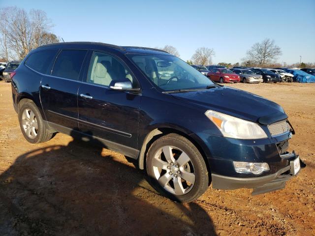 1GNKRLED8BJ174849 - 2011 CHEVROLET TRAVERSE LTZ BLUE photo 4