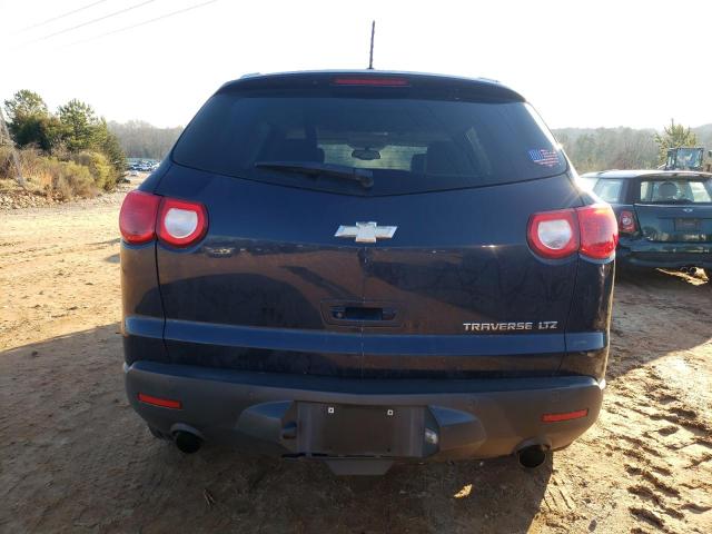 1GNKRLED8BJ174849 - 2011 CHEVROLET TRAVERSE LTZ BLUE photo 6