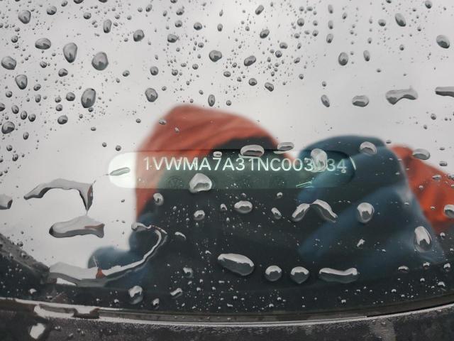 1VWMA7A31NC003234 - 2022 VOLKSWAGEN PASSAT R-LINE შავი ფოტო 12