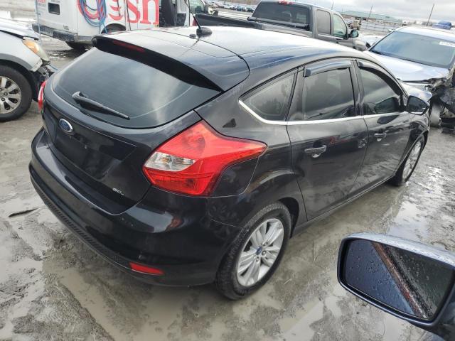 1FAHP3M23CL317422 - 2012 FORD FOCUS SEL BLACK photo 3