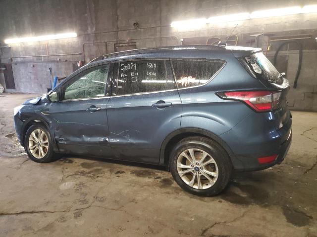 1FMCU9GD5JUC29682 - 2018 FORD ESCAPE SE BLUE photo 2